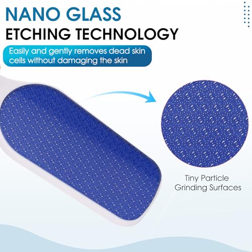 Nano Glass Foot File Callus Remover - Ergonomic Wet & Dry Pedicure Tool