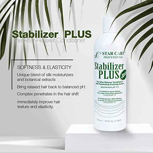 Stabilizer Plus The After-Relaxer Conditioner With Penetrating Foaming Action Approximate pH. 3.5 (16 Fl Oz (Pack of 1))