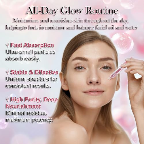 Mtmult Salmon PDRN Serum, Salmon DNA for Face, PDRN Serum - Intense Firming, Repairing, Moisturizing with Collagen, Glutathione, Hyaluronic Acid, 0.05 fl.oz x 10