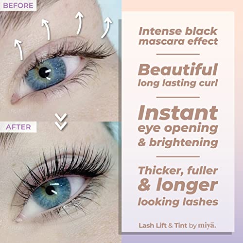 MIYA LASH Ultimate Lash & Brow Lamination Kit & Eyelash Growth Serum Bundle
