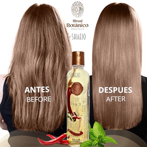 SHAEIO Ritual Botanico Hair Care Kit for Growth & Repair - Dandruff Shampoo, Intensive Conditioner & Mask