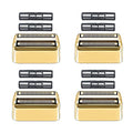 4 Pcs Replacement Foil and Cutters Compatible with BaBylissPRO Double Foil Shaver, Replacement Foil Compatible with FXFS2 Shaver (Gold)