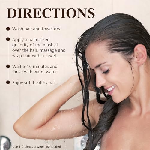 Dmsky Keratin & Collagen Hair Mask - 16.2oz Deep Conditioning Treatment