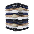 L. Erickson Grab & Go Ponytail Holder, Classic, Set of Twelve - Exceptionally Secure with Gentle Hold