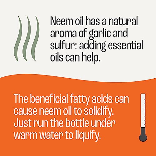 J MAC BOTANICALS Organic Neem Oil for Skin (8 oz Glass Bottle NO Dropper), 100% Organic, Undiluted, Cold Pressed Neem Oil