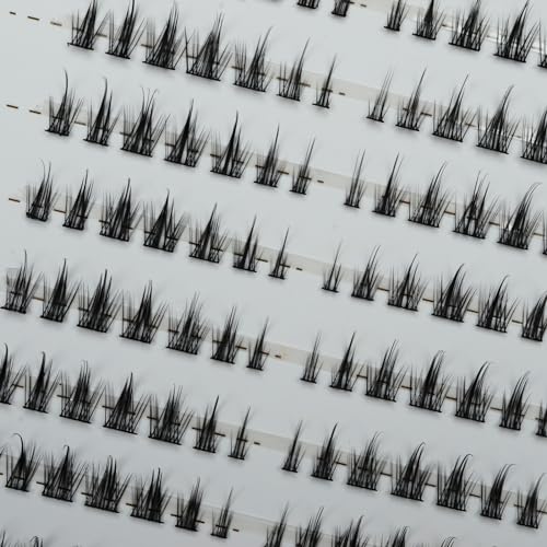10 Pairs Cluster Lash Extensions DIY Wispy Natural False Eyelashes