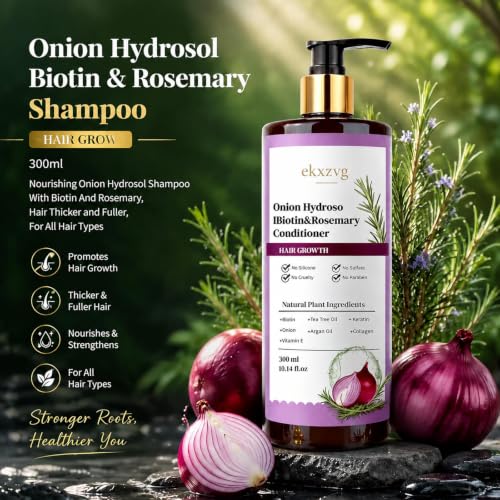 Onion Hydrosol Biotin Shampoo & Conditioner Set