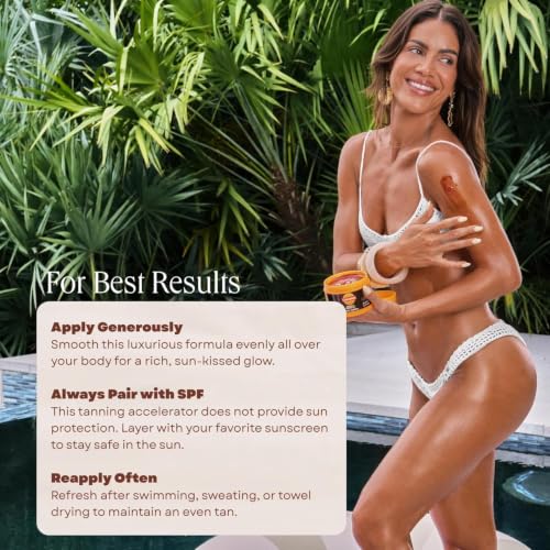 Carroten Intensive Tanning Gel - Fast Tan Accelerator, 5 Fl Oz