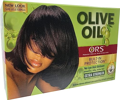 ORS Olive Oil Extra Strength No-Lye Hair Relaxer Kit