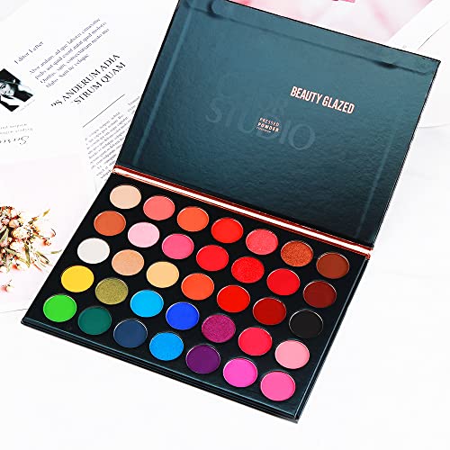 Color Studio 35 Shades Eyeshadow Palette - Matte & Shimmer