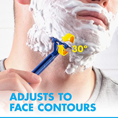 Gillette Sensor2 Pivoting Head Men's Disposable Razors, 25 Count