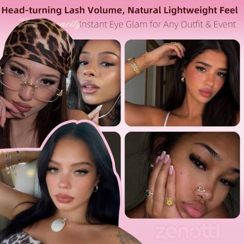 Lash Clusters Kit 590pcs with Bond & Seal - 30D to 100D