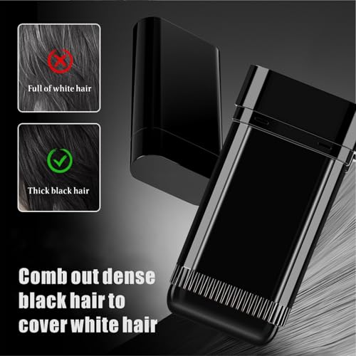 3-Pack Hair Color Stick with Comb - Waterproof Touch-Up Dye