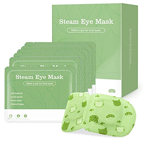 Jekeno Steam Eye Mask 16-Pack | Heated Self-Warming Compress