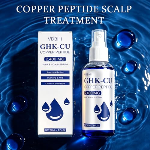 GHK-Cu Copper Peptide Mist for Hydration & Shine | Leave-In Spray