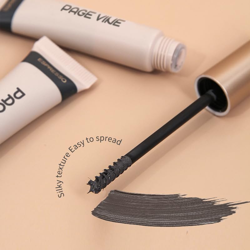 Waterproof Eyebrow Gel with Precision Pencil - Chocolate