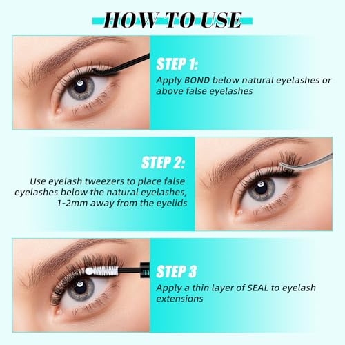 Lash Bond and Seal Glue for Eyelash Extensions - 10ml
