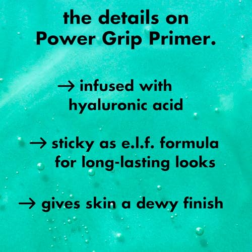 e.l.f. Power Grip Primer 0.81 Fl Oz Hydrating & Makeup-Setting Gel - Pack of 1