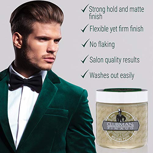 Clubman Pinaud Molding Putty 4 oz Matte Firm Hold
