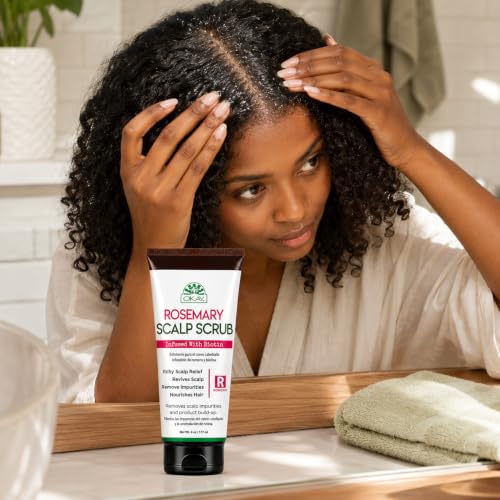 OKAY Rosemary Scalp Scrub with Biotin - 6 oz