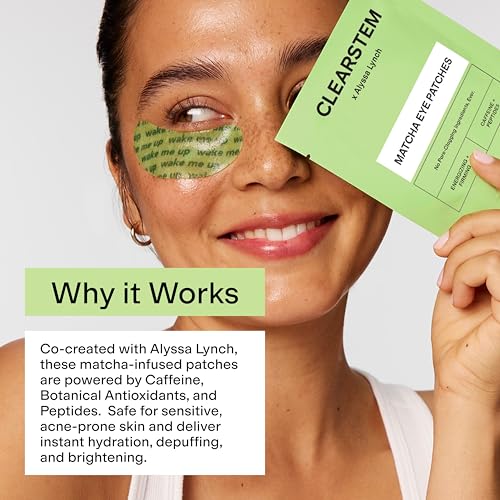 CLEARSTEM Eye Candy Matcha Under Eye Patches - 7 Pairs