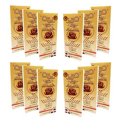 Packets Hair Removal Wax Waxing Sugar Sugaring Paste Natural All Body Parts All Hair Types Bikini Brazilian Underarms Face Easy to Prepare (12 Packs x 90 gm) Total 38 oz / 1080 gm