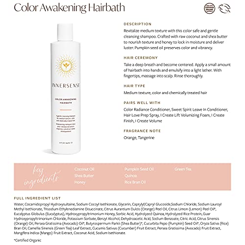 Innersense Color Awakening Hairbath Shampoo + Color Radiance Daily Conditioner Set