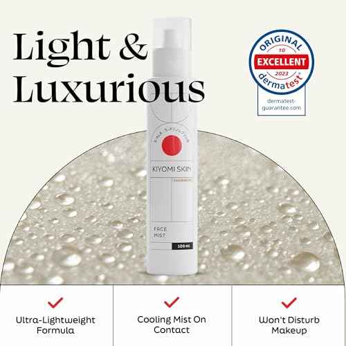 Face Mist Moisturizer - Calming Facial Moisturizing Spray with 5-ALA, Hyaluronic Acid, Green Tea, Lavender - Fast-Absorbing Hydrating Antioxidant Spray for All Skin Types - 3.3 Fl Oz