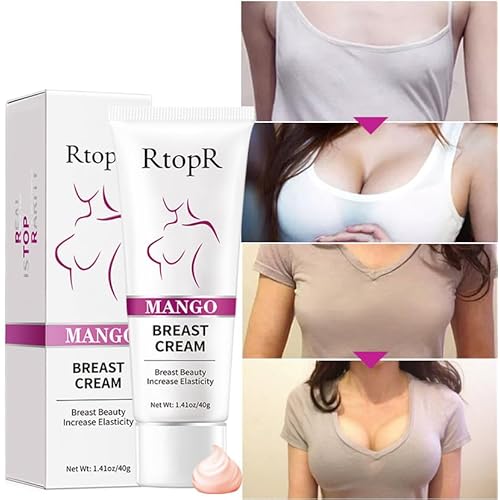 2 Pack Breast Enhancement Cream - Powerful Lifting & Plumping Formula for Breast Growth & Enlargement - Upsize Cream for Bust Increase & Pump Up Breast - Natural Bust Enhancement