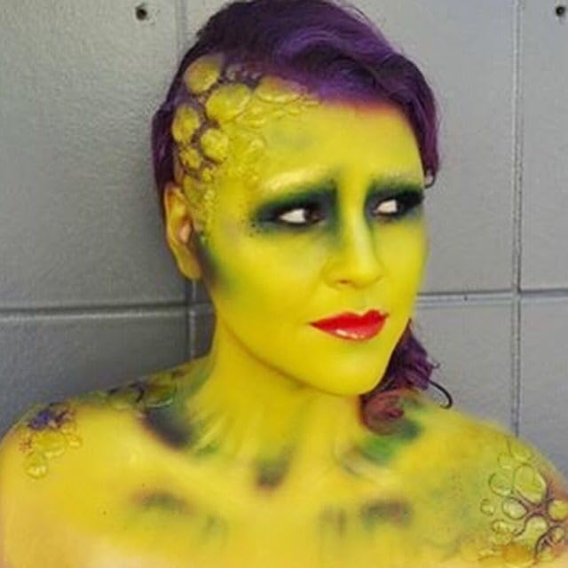Yellow Airbrush Face Body Paint 2.1oz - Water Based FX Makeup