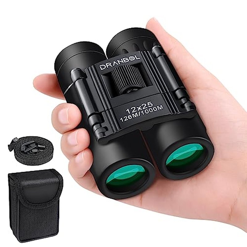 12X25 Compact Binoculars for Bird Watching & Concerts