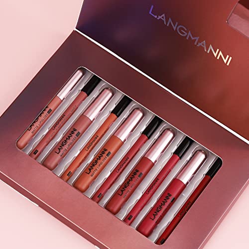 Lip Contour Kit - 6 Matte Liquid Lipsticks & 6 Liners