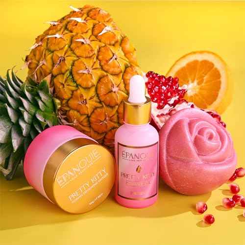 Epanouie Skin | Pretty Kitty Intimate Care | Premium Botanical Feminine Hygiene System | For Ultimate Freshness + Comfort | Trio Set