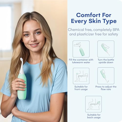 HappyPo Portable Bidet - 300ml Travel Hygiene Spray for Women