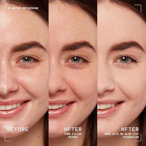 NYX PROFESSIONAL MAKEUP Pore Filler Blurring Primer, Vegan Face Primer