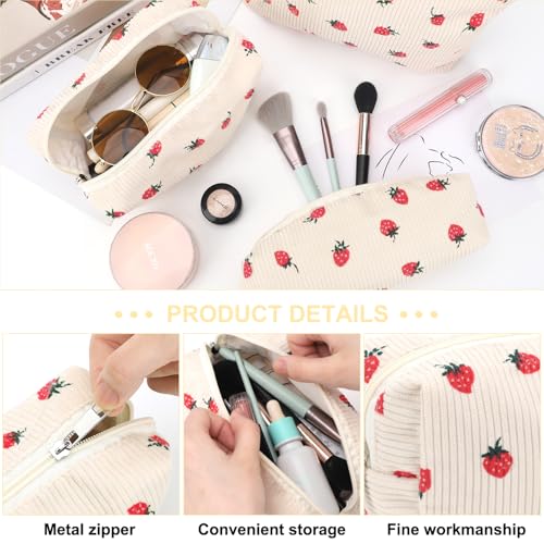 EIMMBD 6-Piece Makeup Bag Set - Large Capacity Travel Organizer