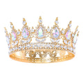 Crystal Rhinestone Queen Crown Tiara for Women