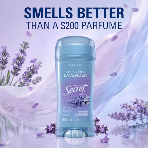 Secret Fresh Antiperspirant Deodorant for Women, 72-Hour Sweat Protection, Lavender, 2.6 oz