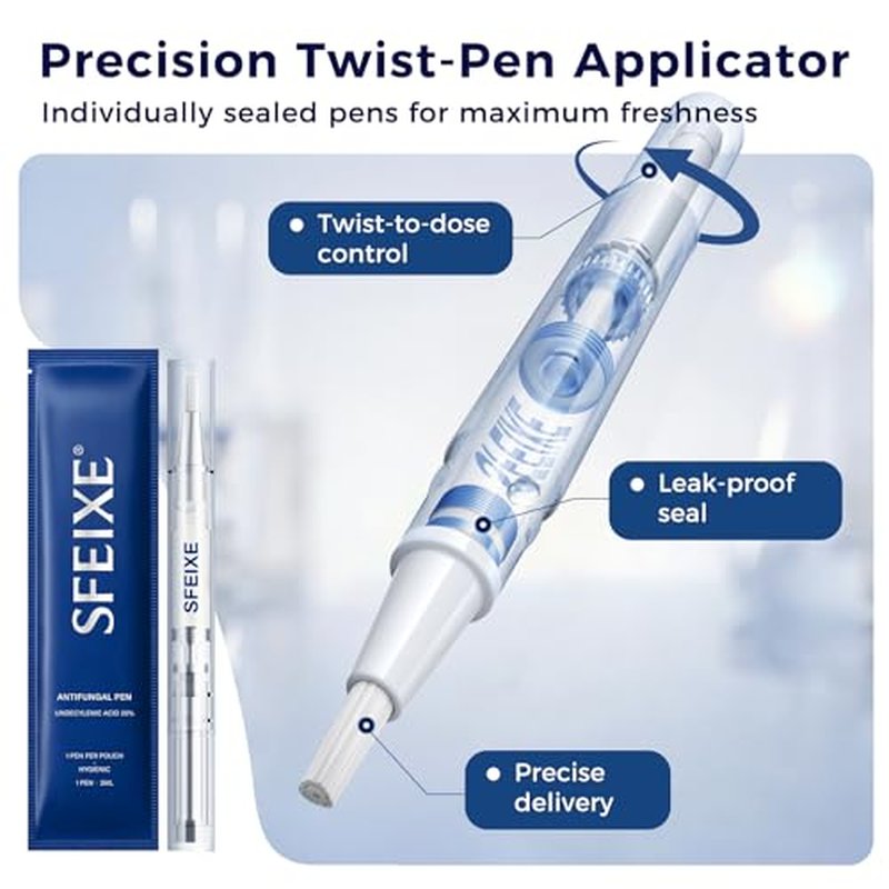 Toenail Fungus Treatment Pen – 25% Undecylenic Acid FSA Eligible