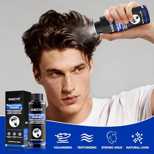 OUKEYA Hair Texture Powder 20ml - Matte Finish & Volume Boost