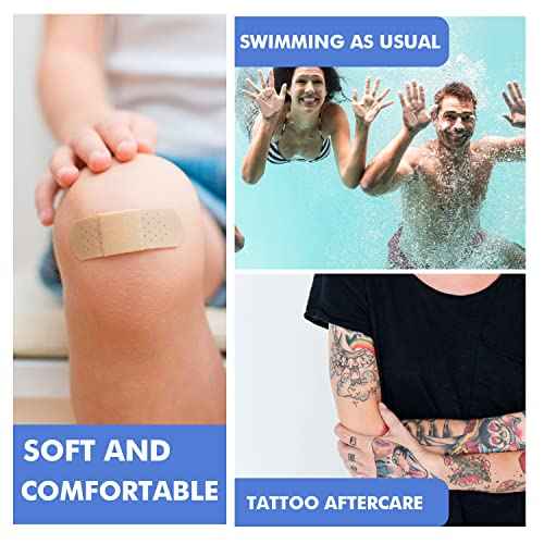 Tattoo Aftercare Waterproof Bandage (9.84 in x 10.9 Yd Roll) Second Skin Wound Healing Protective Skin Adhesive Bandages Transparent Dressing Bandages Tattoo Supplies