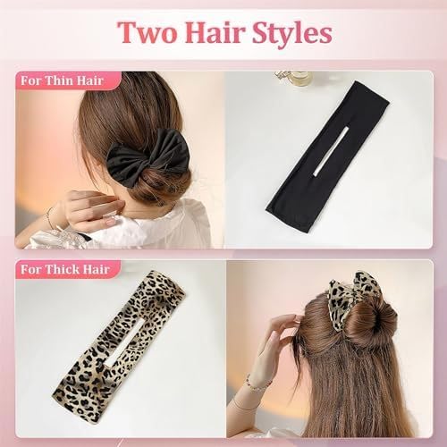 3-Piece Hair Bun Maker Set - Deft Donut Bun Tool Kit