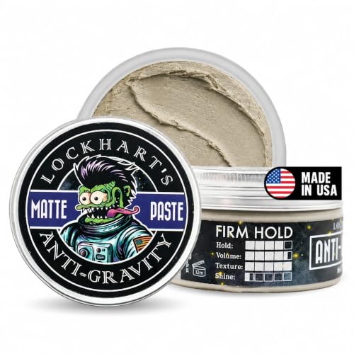 Lockhart's Anti-Gravity Matte Hair Paste - Men's Clay Pomade