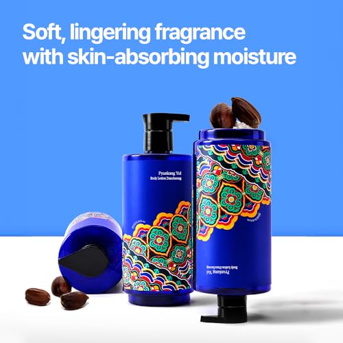 Pyunkang Yul PKY Dancheong Intensive Moisture Body Lotion for Dry & Sensitive Skin, Long-Lasting Hydration with Essential Oils, Korean Skincare (350 ml / 11.83 Fl. Oz)