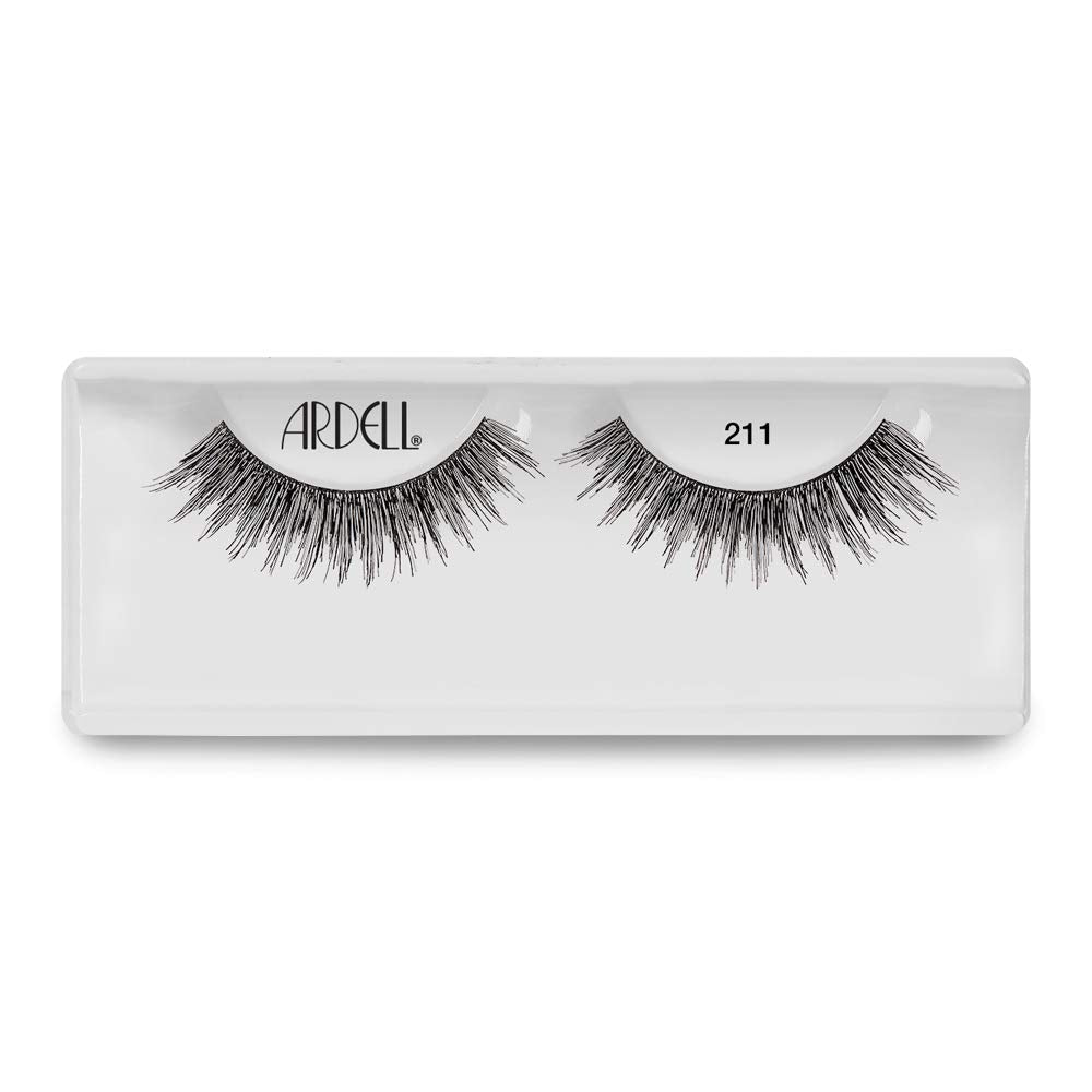 Ardell False Eyelashes Double up 211, Delicate Feminine Aura effect, 4 pack