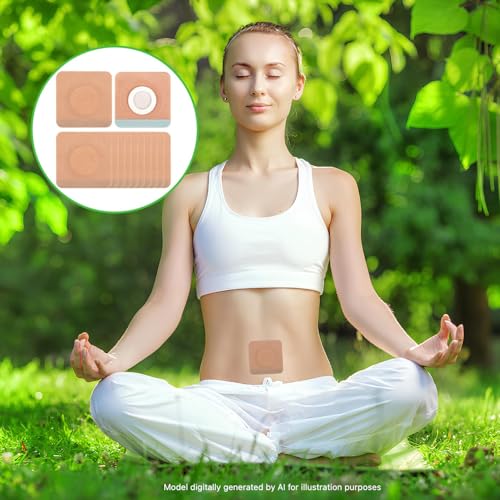 Castor Oil Belly Button Patches, 100 Pcs Disposable