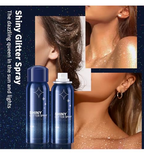 Body Glitter Spray - Festival Makeup Shimmer