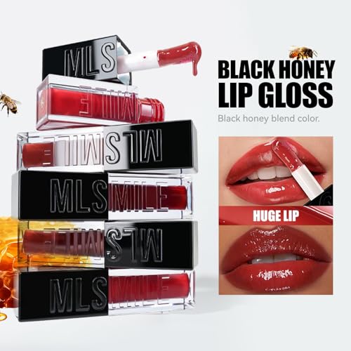 3 Piece Honey Hydrating Tinted Lip Gloss Set - Dewy Glass Finish
