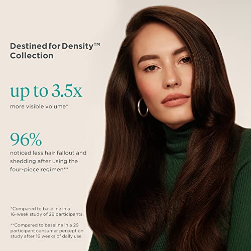 Briogeo Destined For Density Caffeine + Biotin Peptide Density Conditioner, Increases Hair Thickness and Volume for Fine or Thinning Hair, Vegan, Cruelty-Free