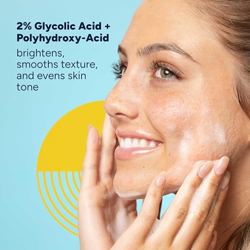 Dickinson¡¯s Witch Hazel Exfoliating Bubble Toner with 0.5% Salicylic Acid, Glycolic Acid & Niacinamide | Clears Pores, Smooths Texture, Brightens Skin | Alcohol-Free, Fragrance-Free | 5 Fl Oz